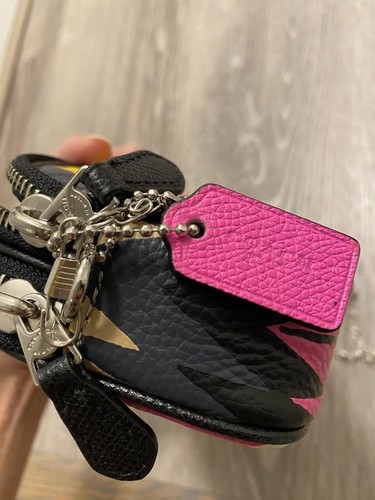 Coach Hawk Feathers Double Zippered Mini Crossbody - Picture 13 of 13