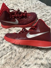 Size 7 - Nike Lunar Hyperquickness TB Team Red Silver