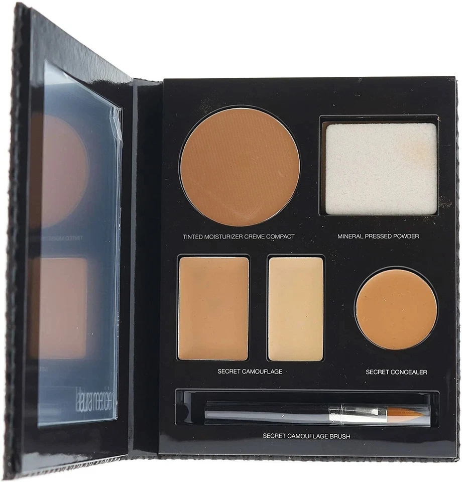 🔥 LAURA MERCIER The Flawless Face Book – Portable Complexion Palette in TAN 🔥 - Imagem 2 de 3