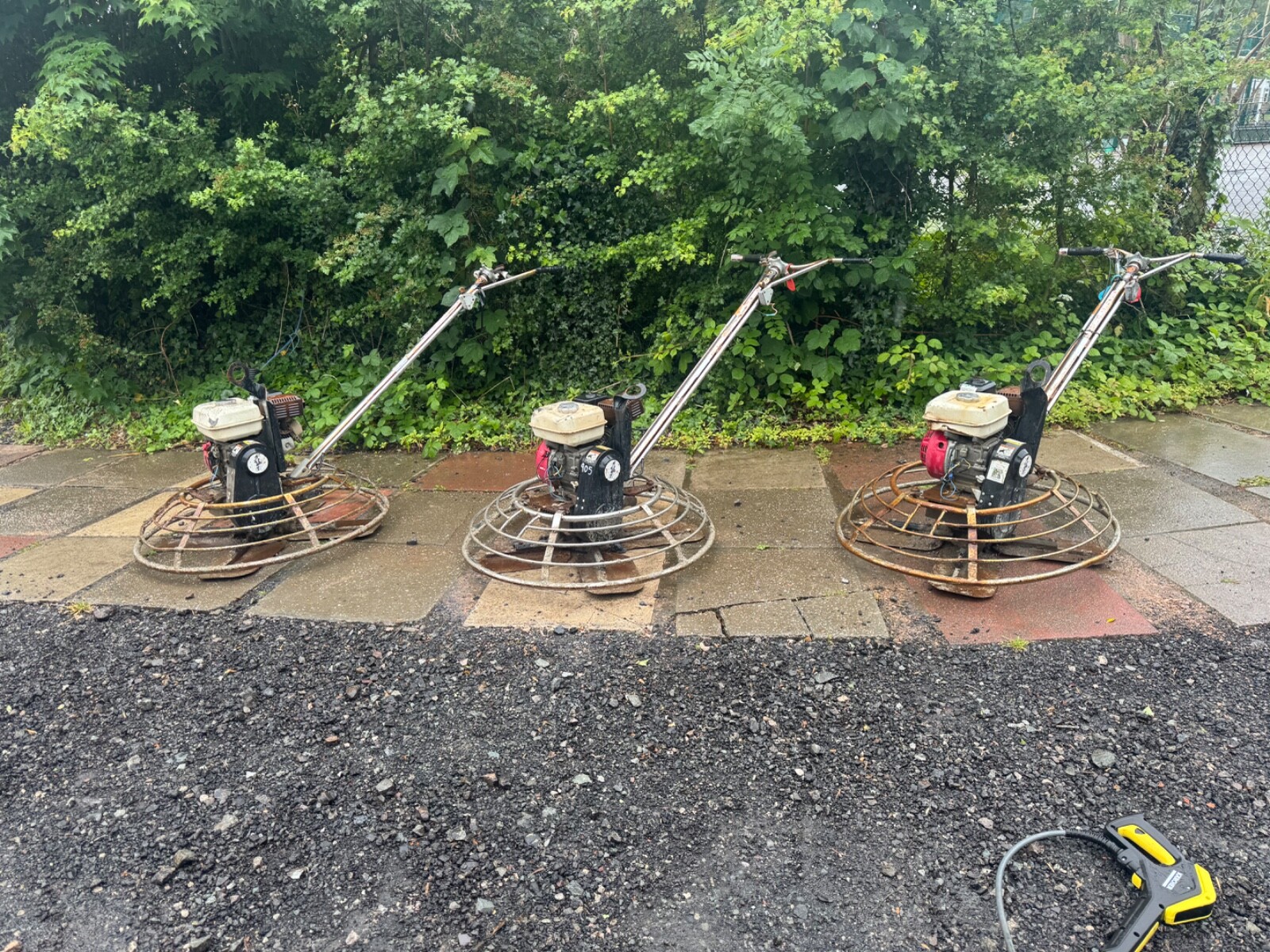 Concrete Power Float With Honda Engine