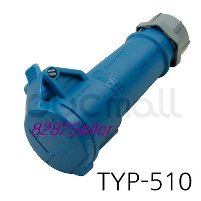 MENNEKES TYP 510  Part no.510 [IP44 230V 16A 2P+E] screw terminals single body