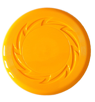 Fliegende Scheibe/Frisbee - orange - 9'' Durchmesser - brandneu