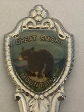 Vintage Souvenir Spoon US Collectible Great Smoky Mountains