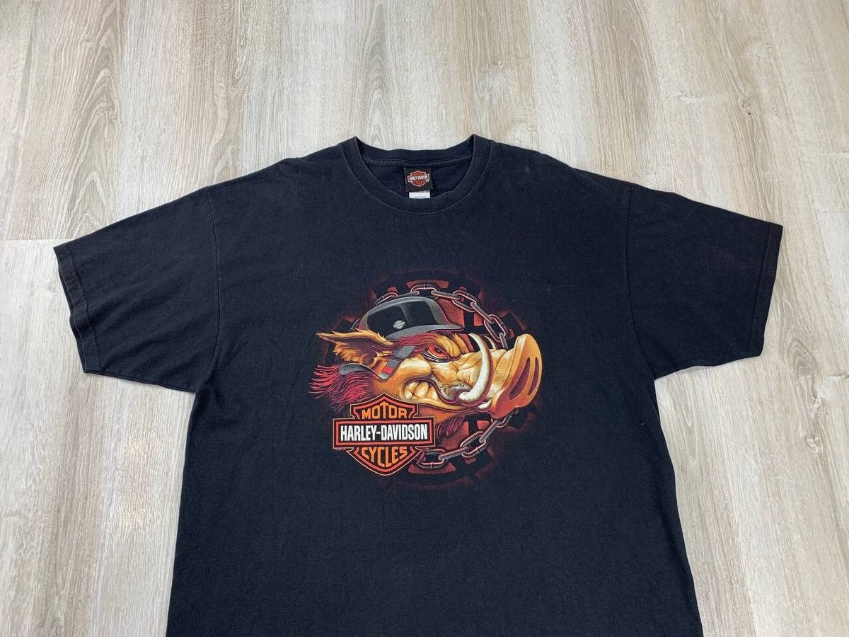 Mens t shirt Harley Davidson 2007 Size XXL Color Black | eBay