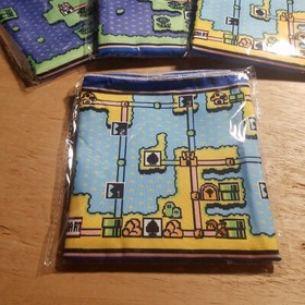 Super Mario Bros. 3 all map screens tapestry 8 foot long retro NES banner flag