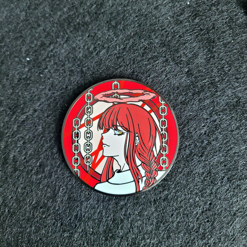 Chainsaw Man Anime - Denji & Makima Jumbo Awsome Badge - $4.99 - The Mad  Shop