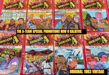 KALKITOS Vintage The A-Team 1983 Argentino raro. collezionisti, collezione completa