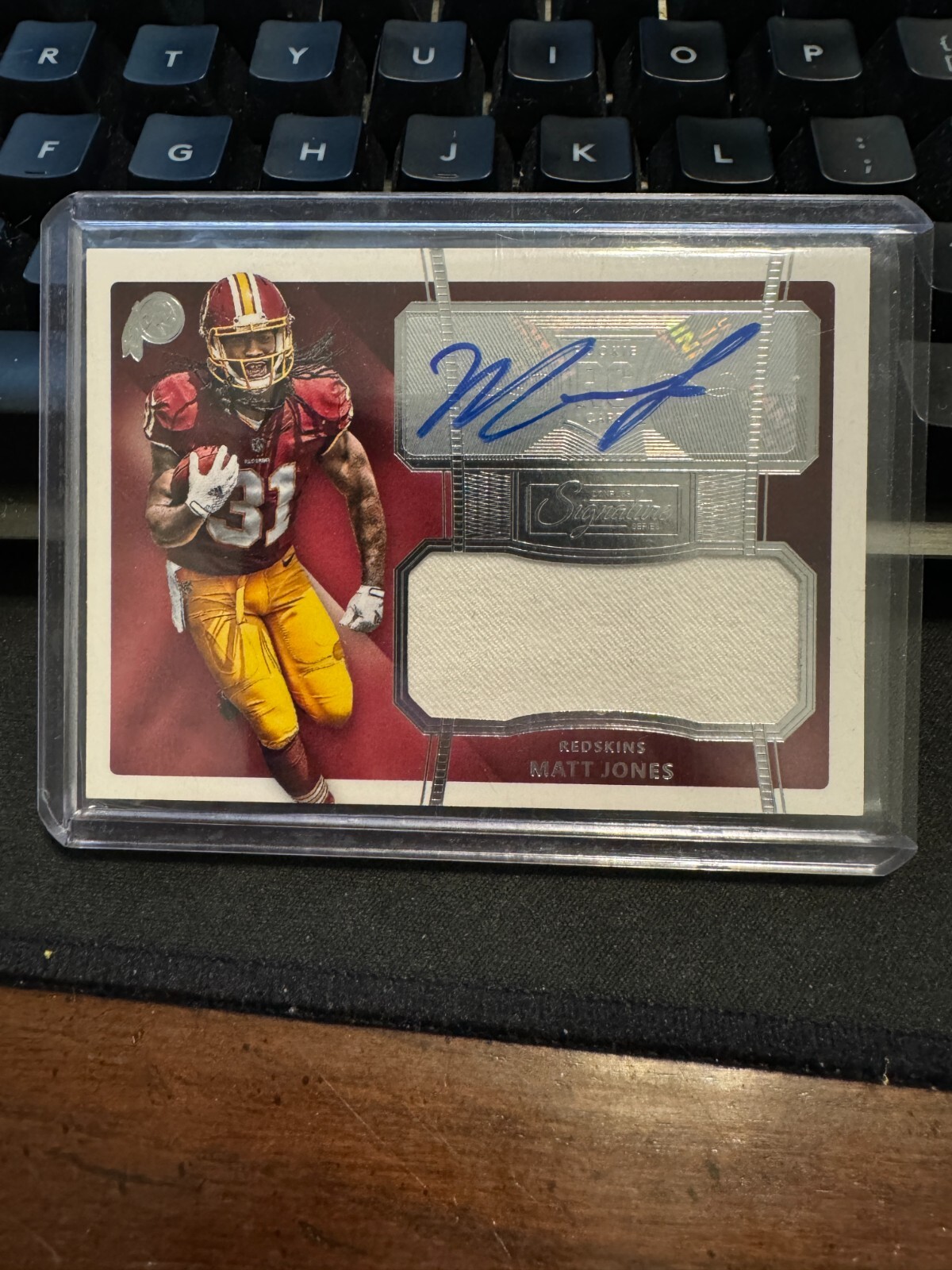 Matt Jones Panini Donruss Signature Series #480 Autographed Jersey