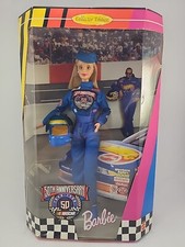 50th Anniversary Nascar 1998 Barbie Doll Collector Edition