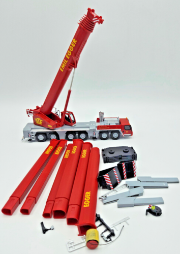 Liebherr Mobile Crane Ltm 1300-6.2 Red H0 1/87 Herpa 317429 - Photo 2 sur 9