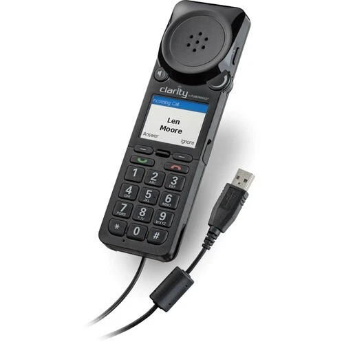 Plantronics Clarity 340 Wideband DSP USB Handset (New) - Image 3 of 4