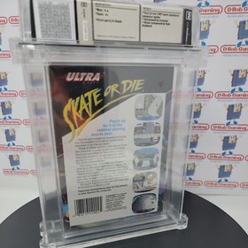 Skate or Die NES sigillato VGA WATA CGC Nintendo Sega Gameboy come nuovo pre Tony Hawk