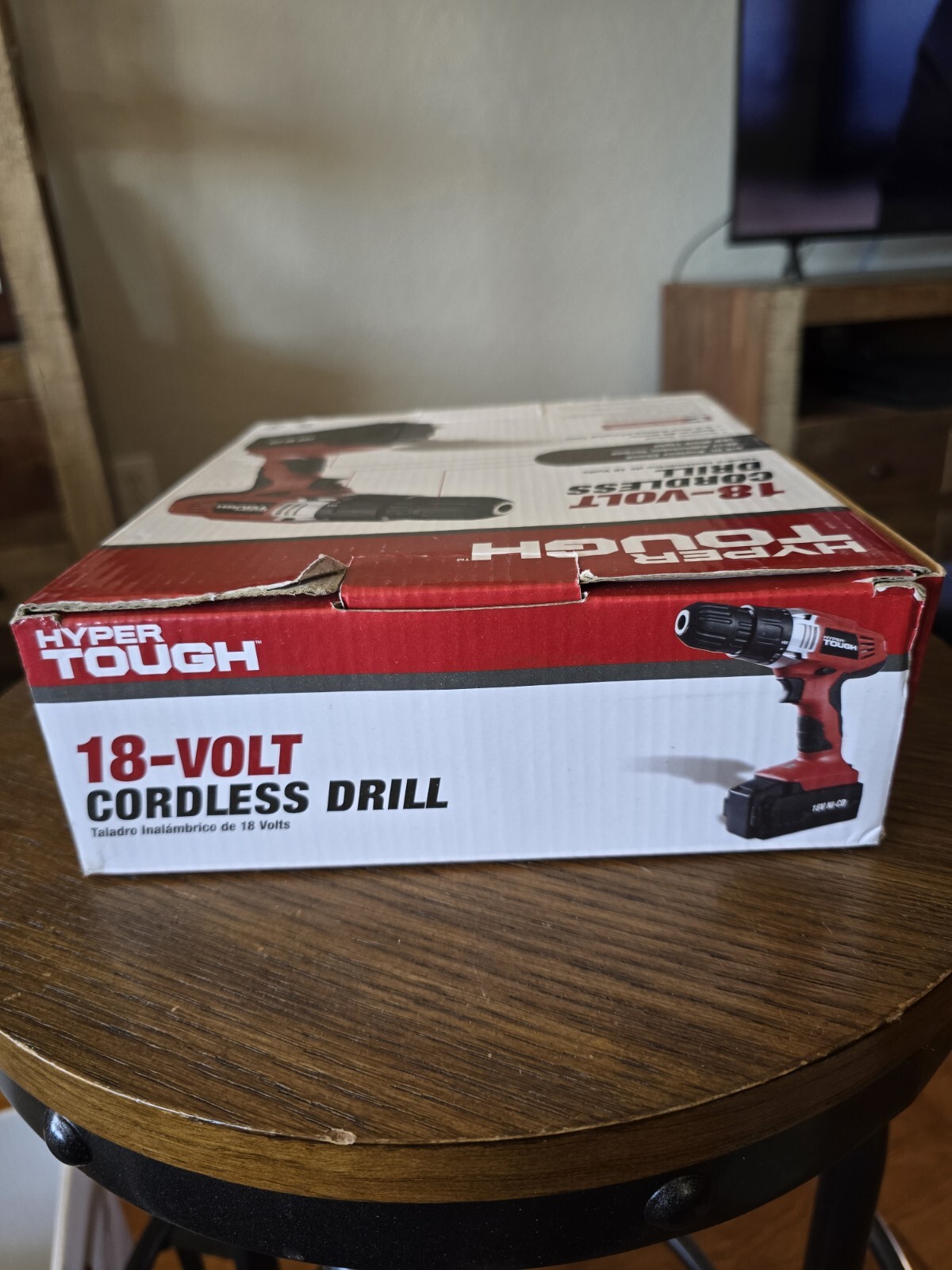 Hyper Tough AQ75023G 18V Cordless Drill with NICD Battery With