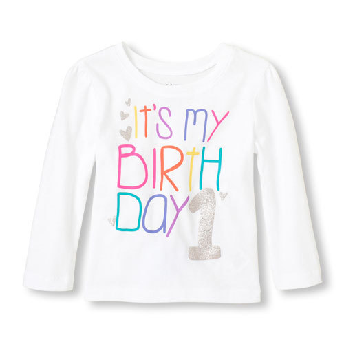 birthday shirt children's place