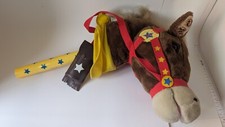 Vintage RARE TEK NEK Hobby STICK HORSE WITH SINGING GALLOP