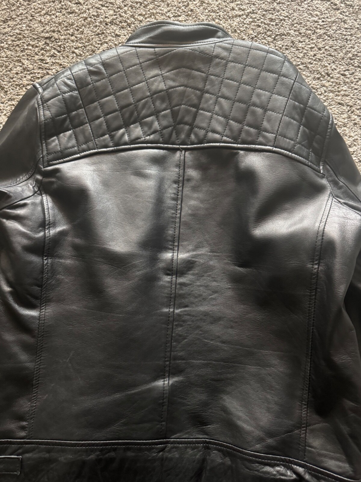 Real leather jacket men Large - image 2