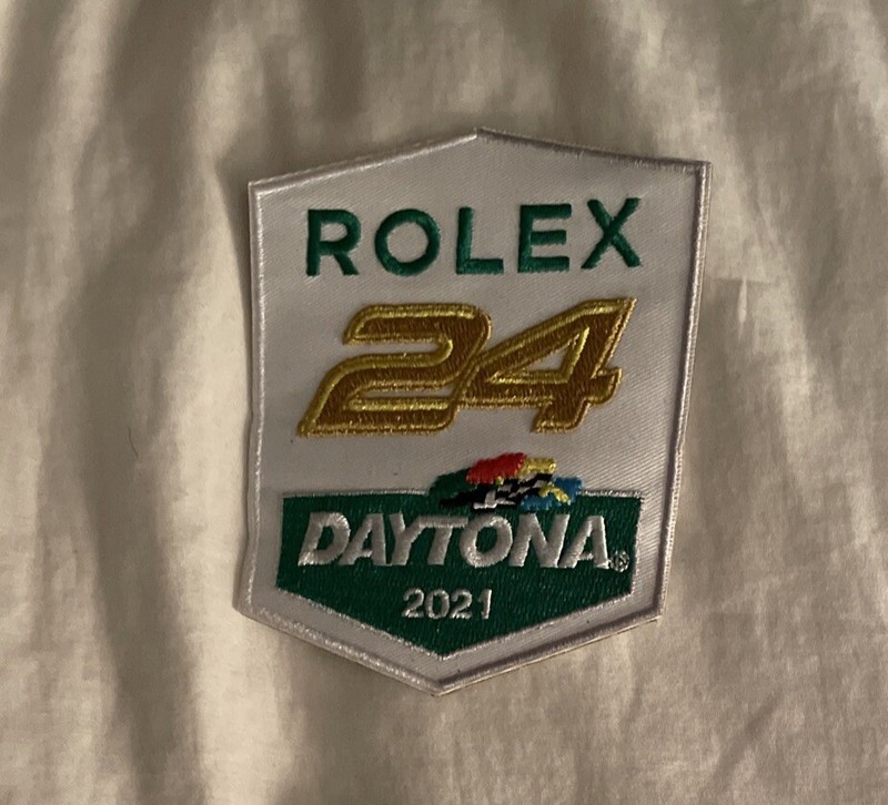 Rolex 24 Hour IMSA Race, Crew Member Uniform patch From 2021 Race