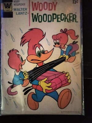 Woody Woodpecker (Walter Lantz ) #124  Whitman comic book