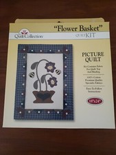 The Quilt Collection Flower Basket Quilt Kit 18" x 24"