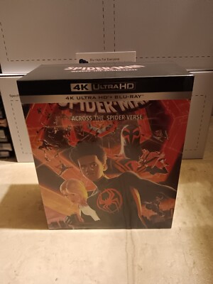 Spider-Man Across the Spider-Verse 4K 1-Click SteelBook MANTA LAB 2023 ShpNxtDay