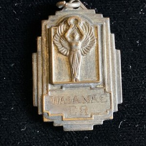 SUPER RARE Historical Rare Hawaii 1954 WAIANAE Canoe Race Medal