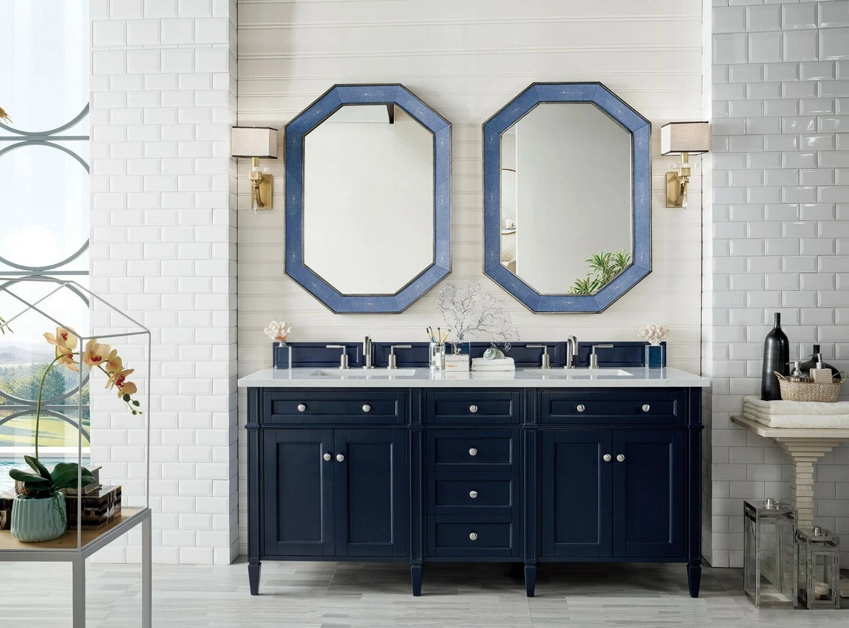 72 inch blue bathroom vanity discount