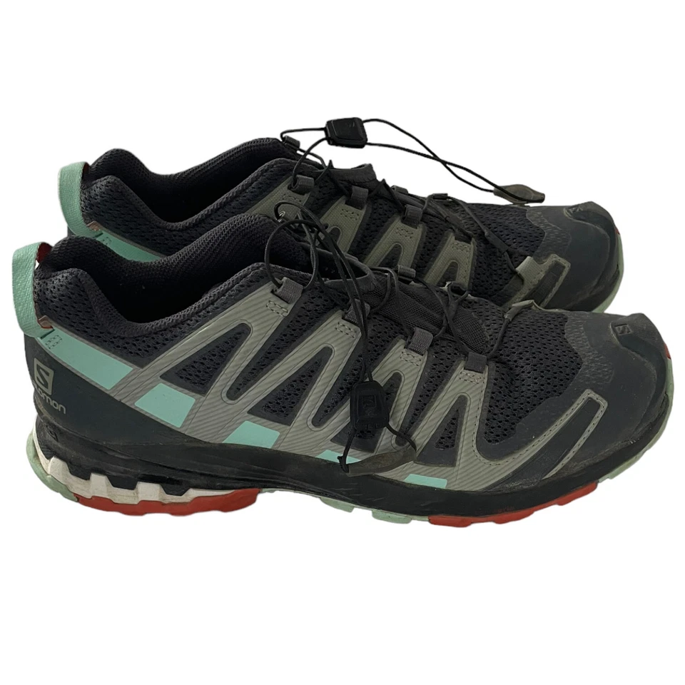 Salomon XA Pro 3D V8 Trail кроссовки размер 10,5 женщин туризм кроссовки серый - Изображение 3 из 4