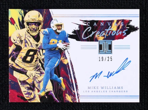 2022 Panini Impeccable Mike Williams #CC-MWI
