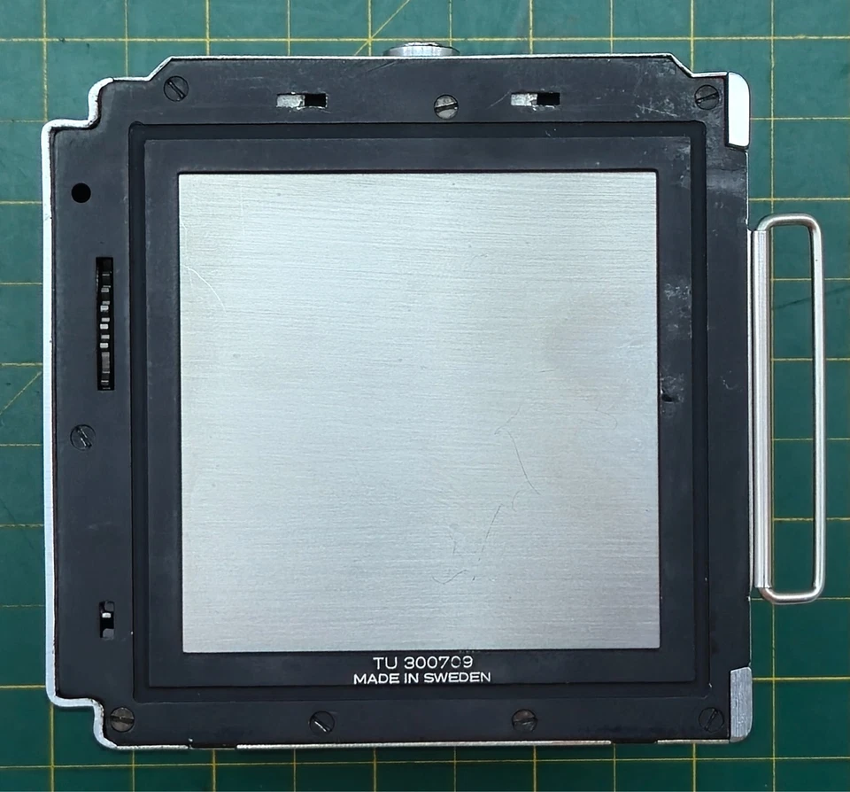 Hasselblad 70mm Camera Film Roll Film Chrome magazine w/slide, box - Image 3 of 4