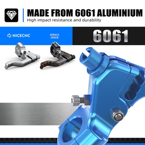 NICECNC Short Stunt Clutch Lever Perch For Yamaha WR250F WR450F YZ125 250 YZ250F - Picture 2 of 8