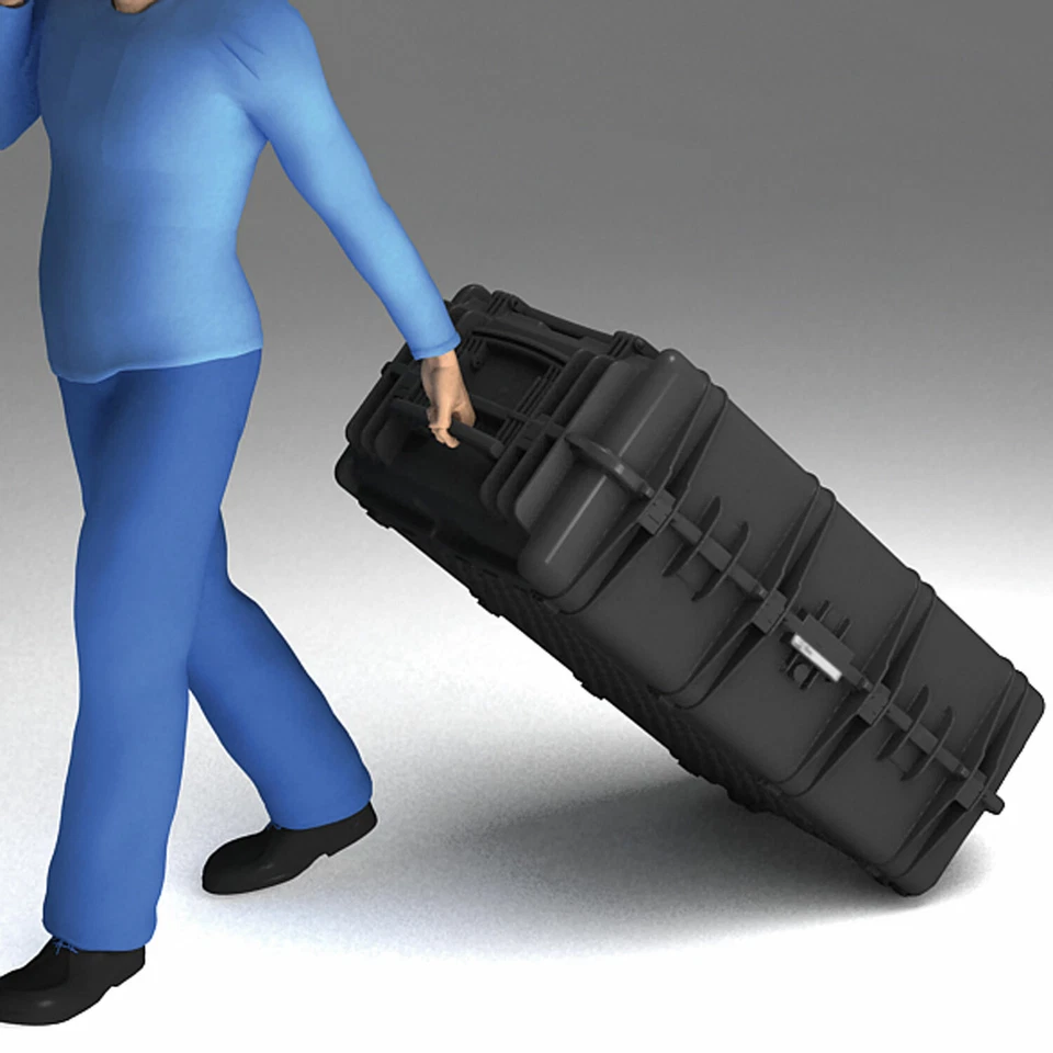 Explorer Cases 10840GD1 Mobile Armoury Case (Green or Black)  - Image 4 of 4