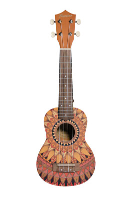 BAMBOO SUMMER SOPRANO UKULELE  U-21-SUMMER WITH BAG INCLUDED
