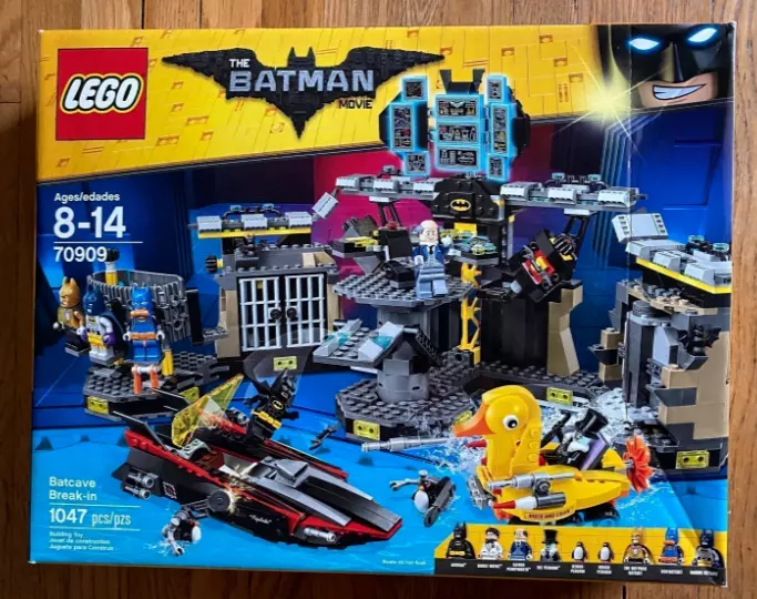 Lego The Batman Movie Batcave Break-in (70909) Building Kit 1047 Pcs  Retired Set 673419266239