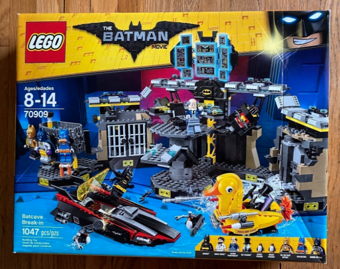 Lego The Batman Movie Batcave Break-in (70909) Building Kit 1047 Pcs  Retired Set