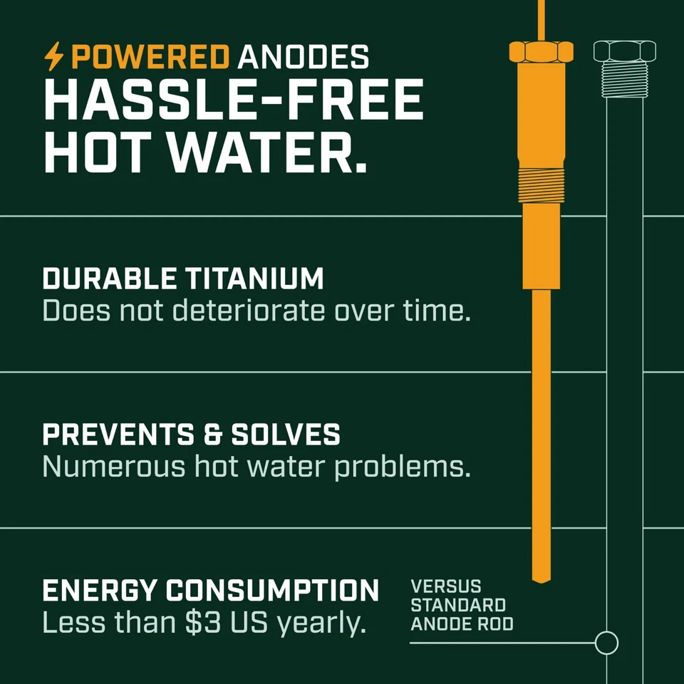 Corro-Protec Powered Anode for Water Heater, 20-Year Warranty + Eliminates Smell - Image 3 of 4