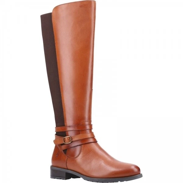 Memory foam top knee high boots