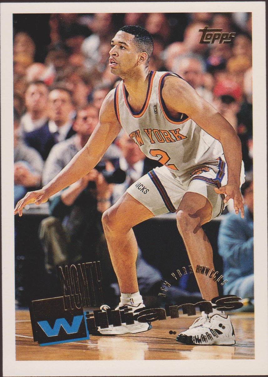 1995 Topps Monty Williams #76 New York Knicks Basketball Card | eBay
