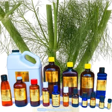 Sweet Fennel Essential Oil 100% Pure Sizes 3 ml - 1 Gallon