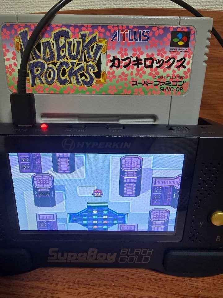 Kabuki Rocks Super Nintendo SNES Game ATLUS SHVC-QR | eBay