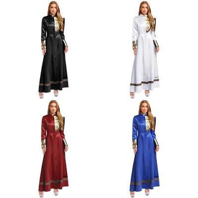Damen Kirchengeistliche Kleidung Feierlichkeiten Outfits Jahrgang Chorrobe