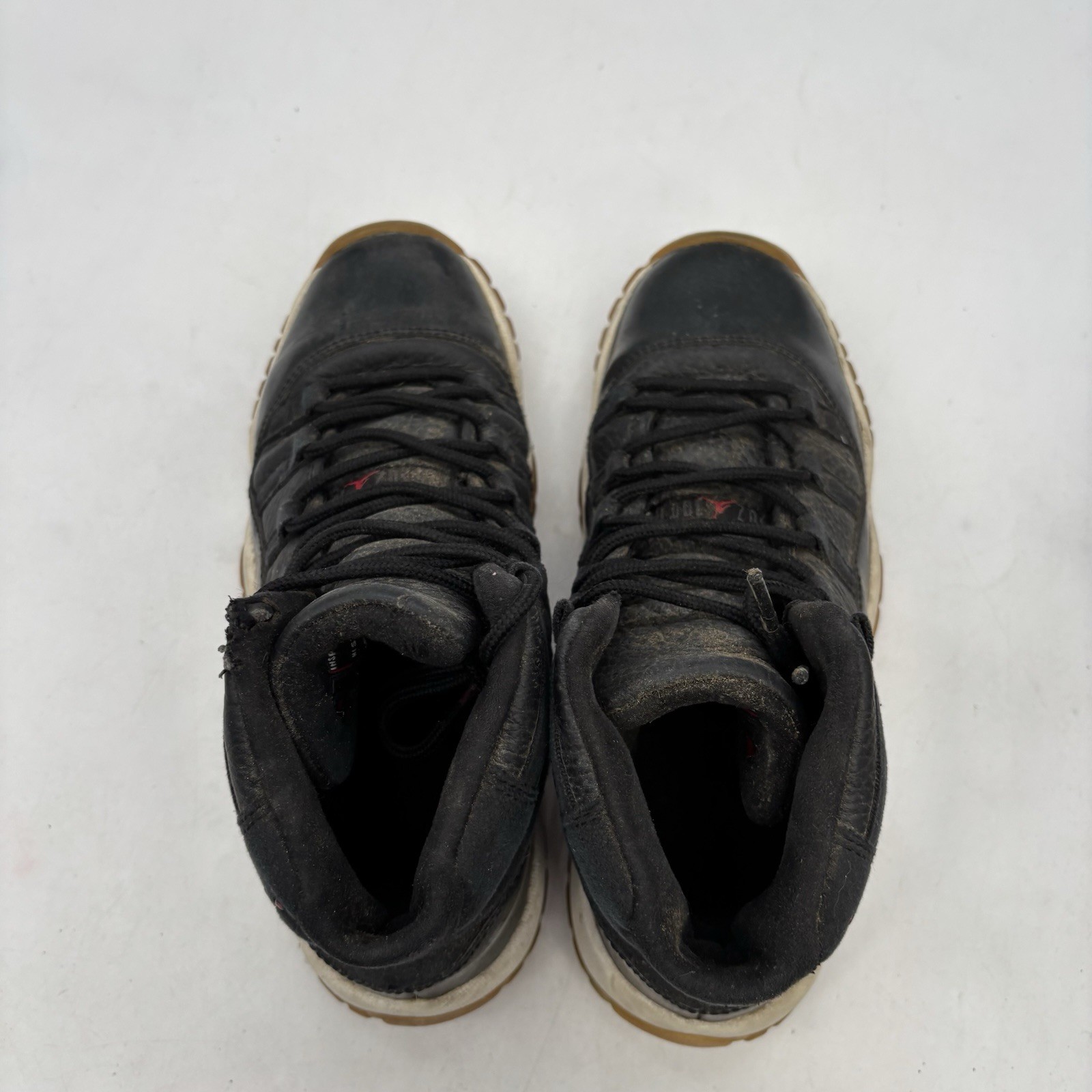 Air Jordan 11 Retro Kids Size 4.5 Y Womens 6 72-10 Nike Black White 378038-002 thumbnail 8