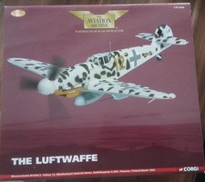 Corgi Aviation Archive 1/32 AA34906 Messerschmitt BF109G-2Yellow 12 FOR DISPLAY