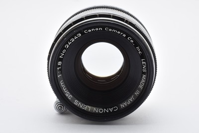 キャノン Canon 35mm f/1.8 L LTM Leica 3622 Canon 35mm f/1.8 L LTM Leica Screw Mount MF Lens 3622 | eBay