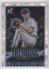 2021 Panini Donruss Trending Silver 28/349 Michael Soroka Mike Soroka #TR2 ut4
