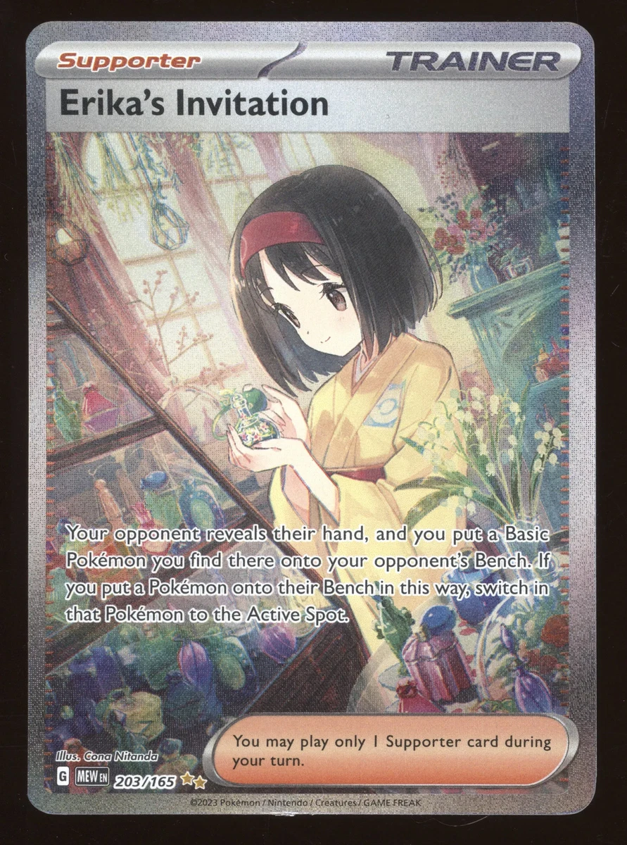 Erika's Invitation 203/165 Sv: Scarlet & Violet 151 for sale | eBay