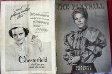 Ruth Gordon "A DOLL'S HOUSE" Dennis King Thornton Wilder Ibsen 1937 Playbill #4