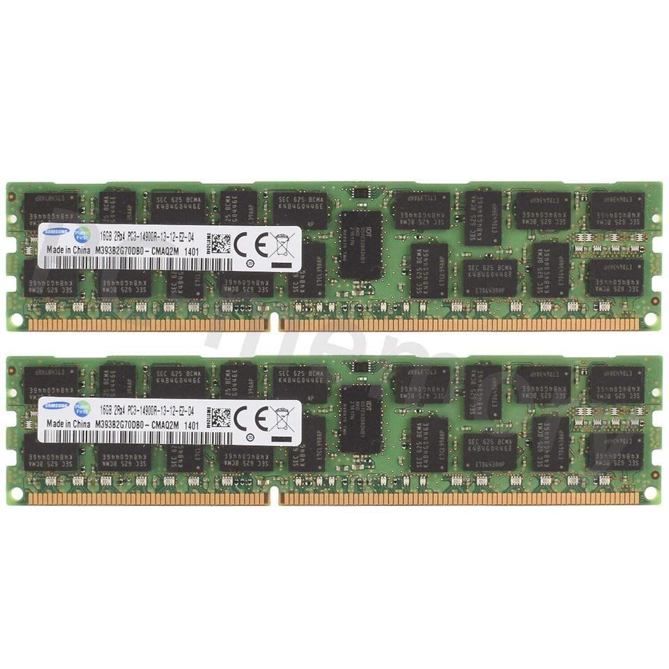 Samsung REG 2Rx4 1333/1600/1866MHz 16GB/32GB(2pcs 16GB) Server Reg ECC Ram UK - Image 3 of 4