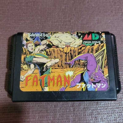 Fatman Sega Mega Drive Genesis Japan Import NTSC-J Retro Video Game Software