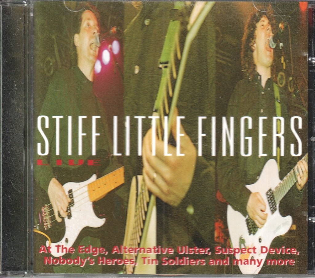 Stiff Little Fingers Live CD Europe E2 1998 ETDCD015