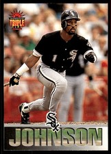 Lance Johnson 1994 Triple Play #266 White Sox MLB READ FREE SHIP AutographDen